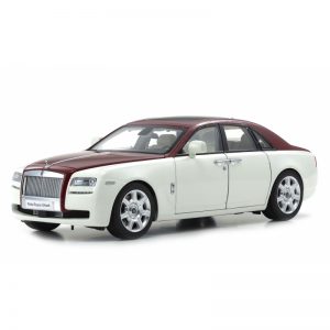 1:18 Rolls-Royce Ghost English - White/Red Metallic