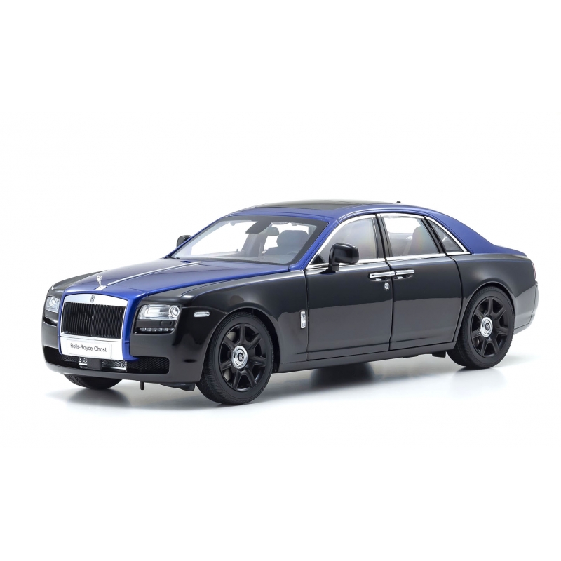 1:18 Rolls-Royce Ghost - Metropolitan Blue/Silver - Model Car Kits