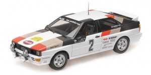 1:18 Audi Quattro - Mikkola/Hertz - Winners International Swedish Rally 1981