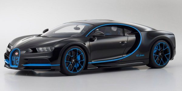 1:12 Bugatti Chiron 42 Edition - Black / Blue