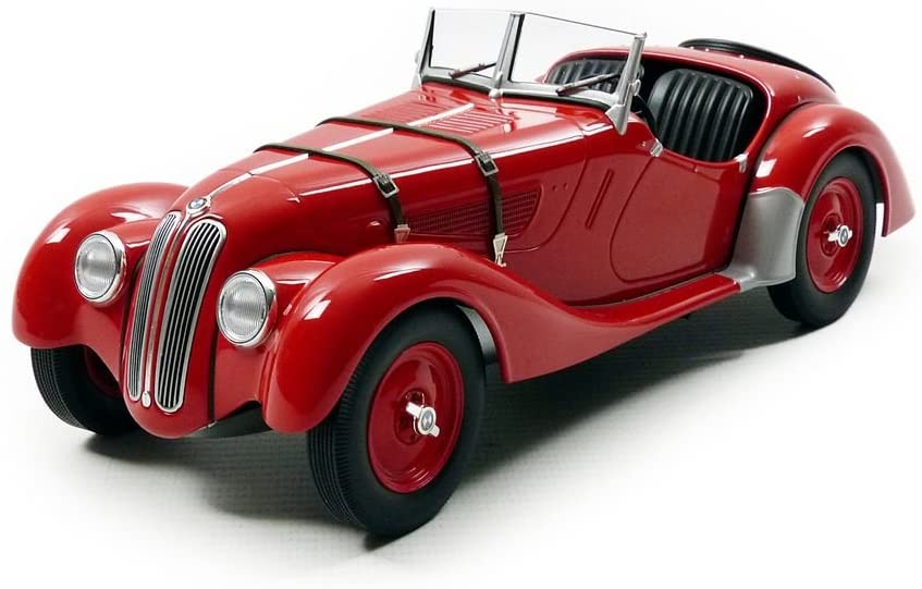 1:18 1936 BMW 328 - Red - Model Car Kits | Plastic Model Cars