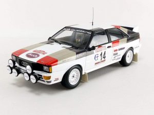 1:18 Audi Quattro - Mouton/Pons - Winners Rallye Sanremo 1981