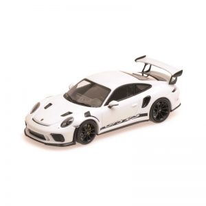 1:18 2019 Porsche 911 GT3 RS - White with Black Wheels