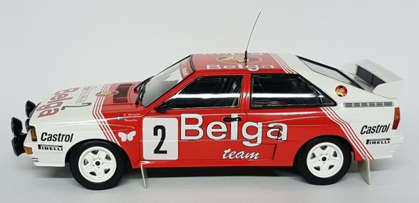 1:18 Audi Quattro A2 - Belga Team #2 - Winners Boucles De Spa 1985