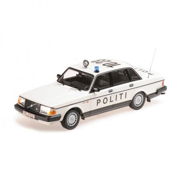 1:18 1986 Volvo 240 GL - 'Politi Danmark'