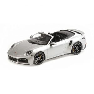 1:18 Porsche 911 (992)  Turbo S Cabriolet - 2020 - Silver