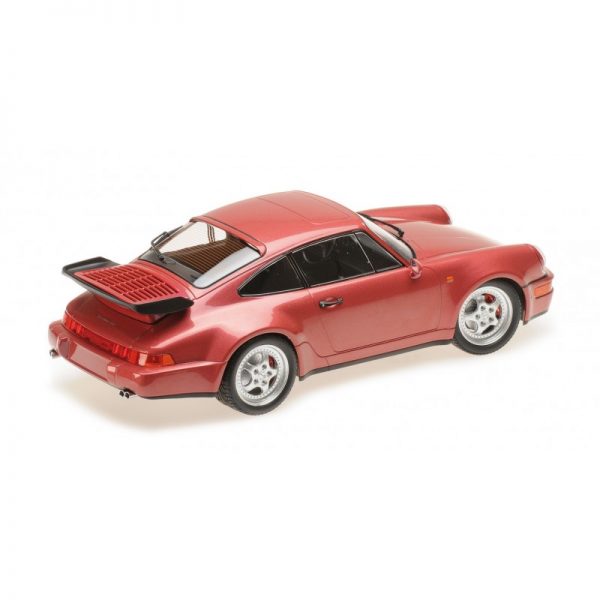 1:18 1990 Porsche 911 Turbo (964) - Red Metallic