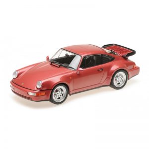 1:18 1990 Porsche 911 Turbo (964) - Red Metallic